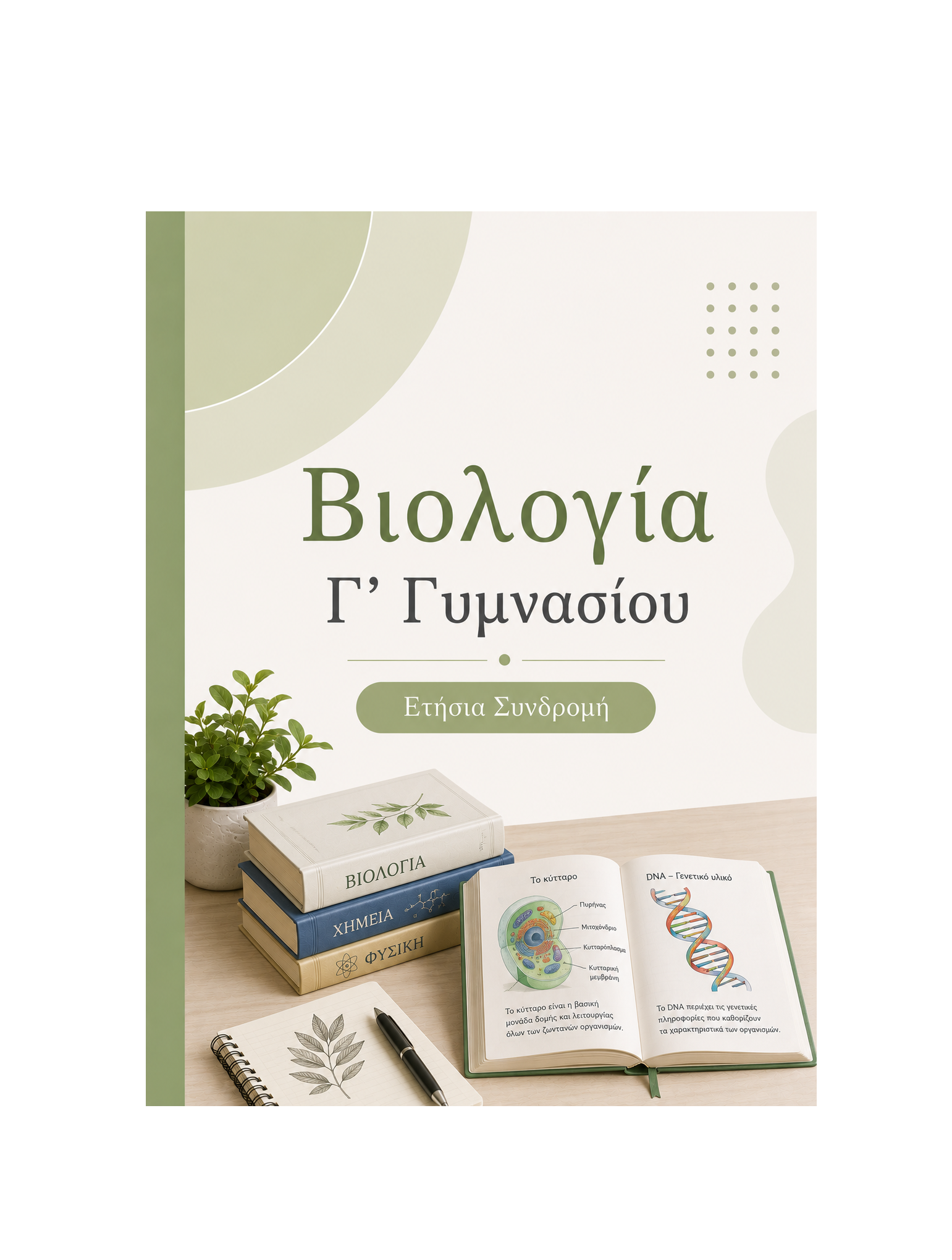 Βιολογία Γ’ Γυμνασίου - Ετήσια Συνδρομή