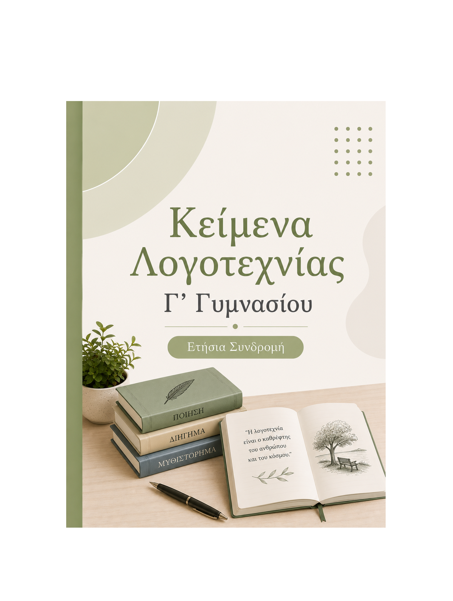 Κείμενα Λογοτεχνίας Γ’ Γυμνασίου - Ετήσια Συνδρομή
