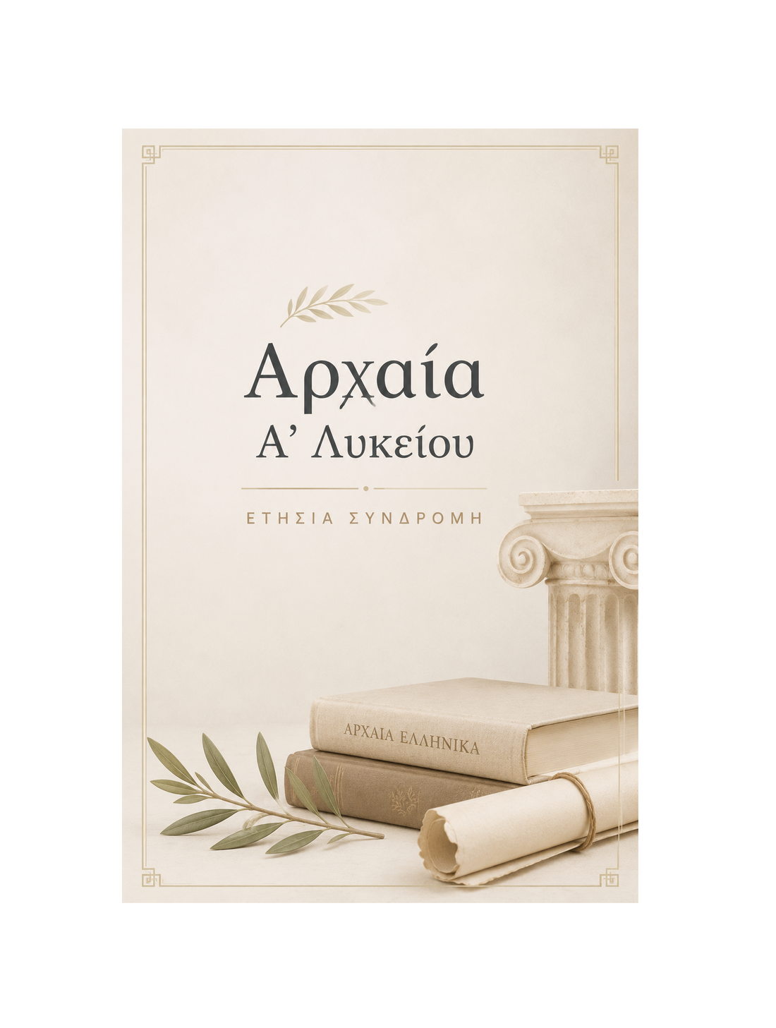 Αρχαία Α’ Λυκείου - Ετήσια Συνδρομή