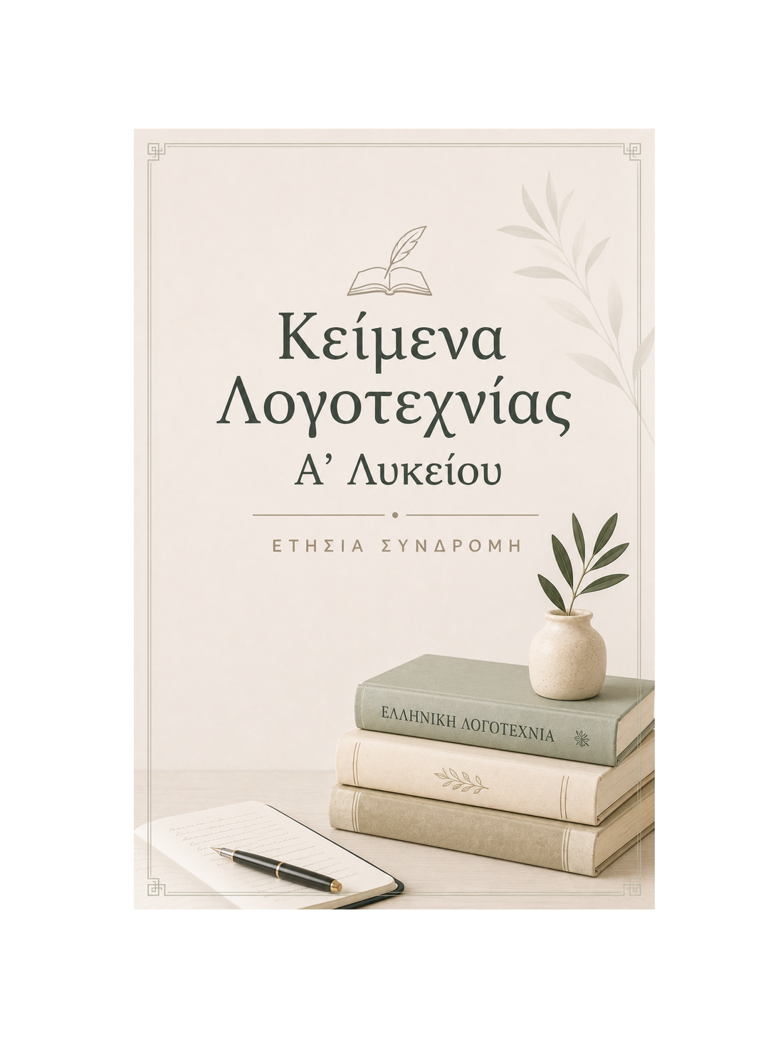 Κείμενα Λογοτεχνίας Α’ Λυκείου - Ετήσια Συνδρομή