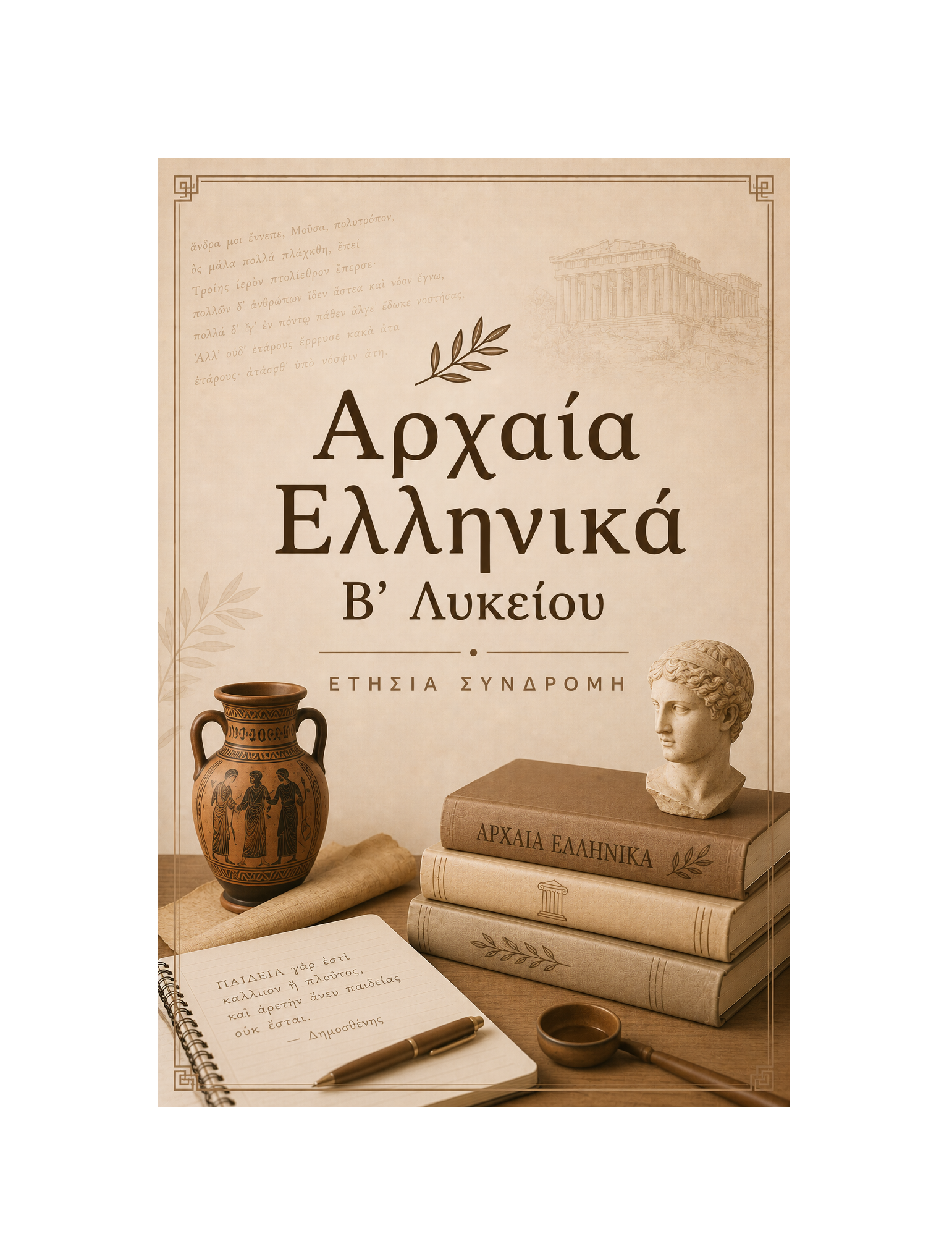 Αρχαία Ελληνικά Β’ Λυκείου - Ετήσια Συνδρομή