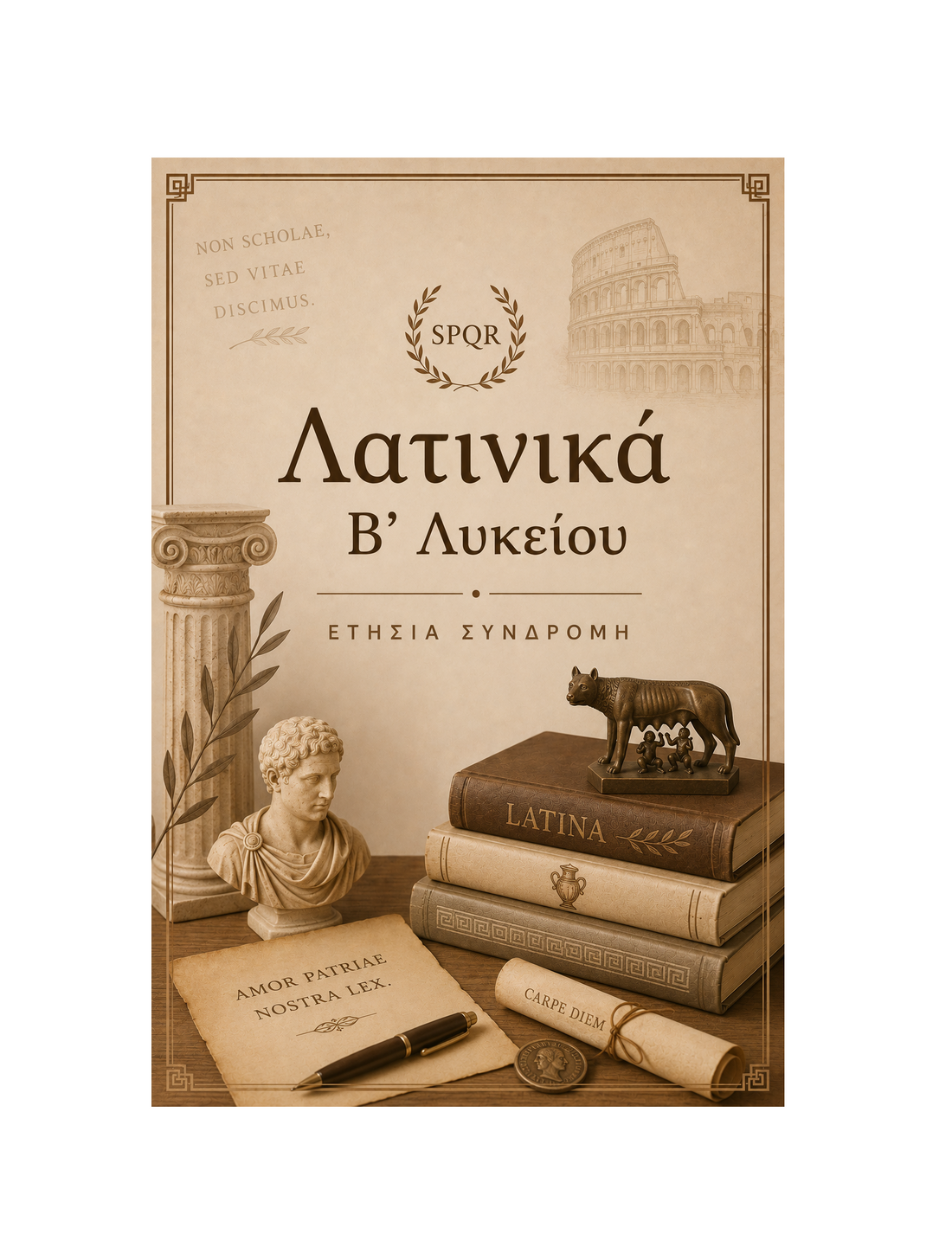 Λατινικά Β’ Λυκείου - Ετήσια Συνδρομή