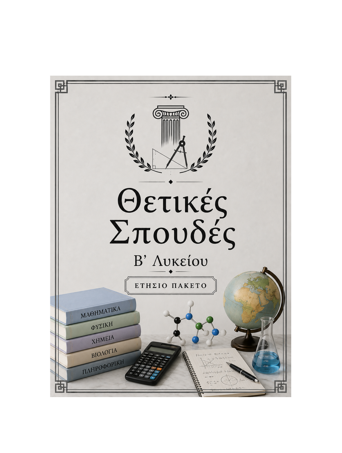 Θετικές Σπουδές Β’ Λυκείου - Ετήσιο Πακέτο