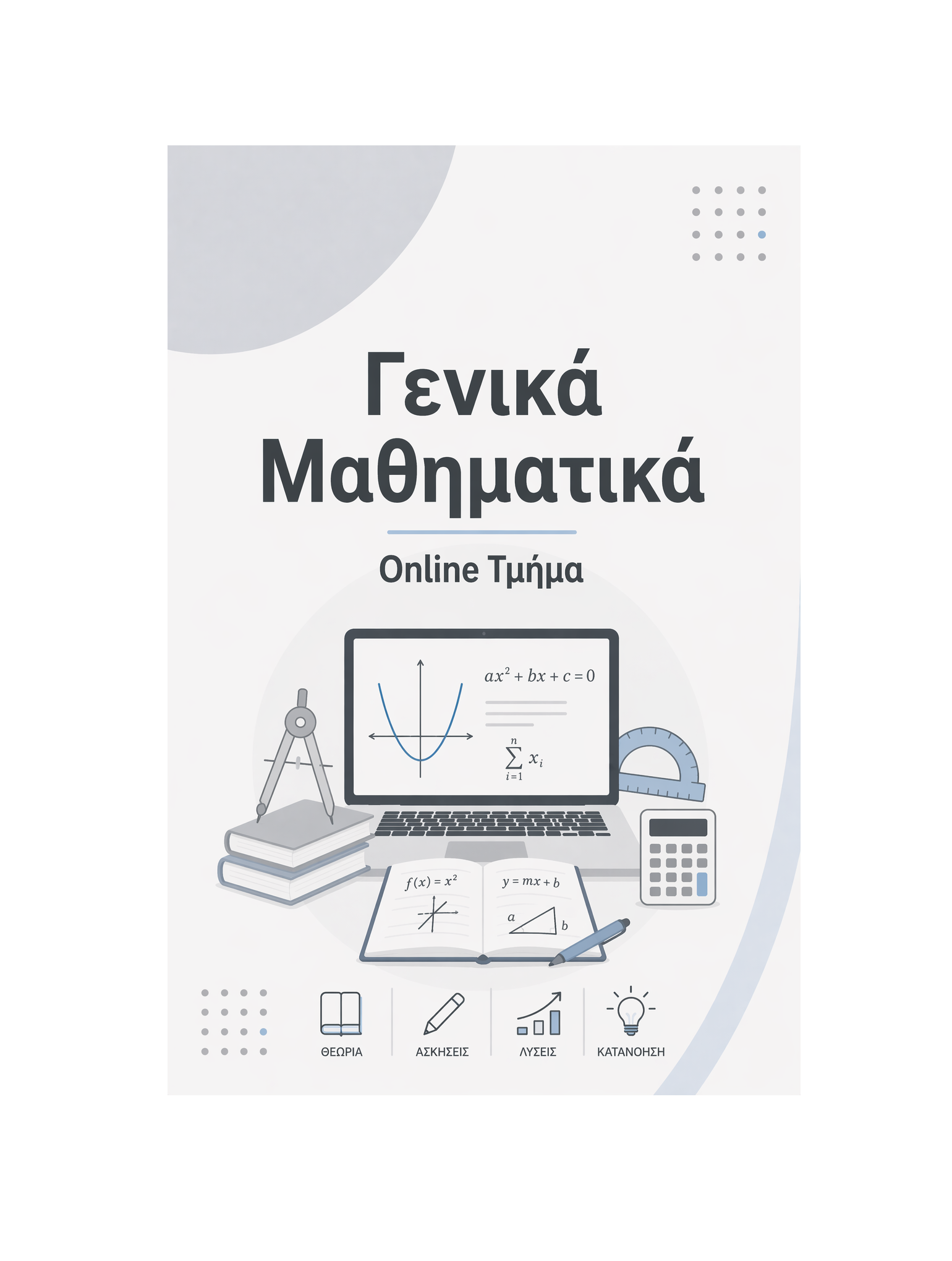 Γενικά Μαθηματικά - Μηνιαία Συνδρομή